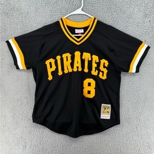 Mitchell & Ness Pittsburgh Pirates #8 Willie Stargell Jersey Men’s‎ Sz Large